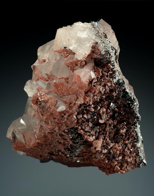 HEMATITE with QUARTZ